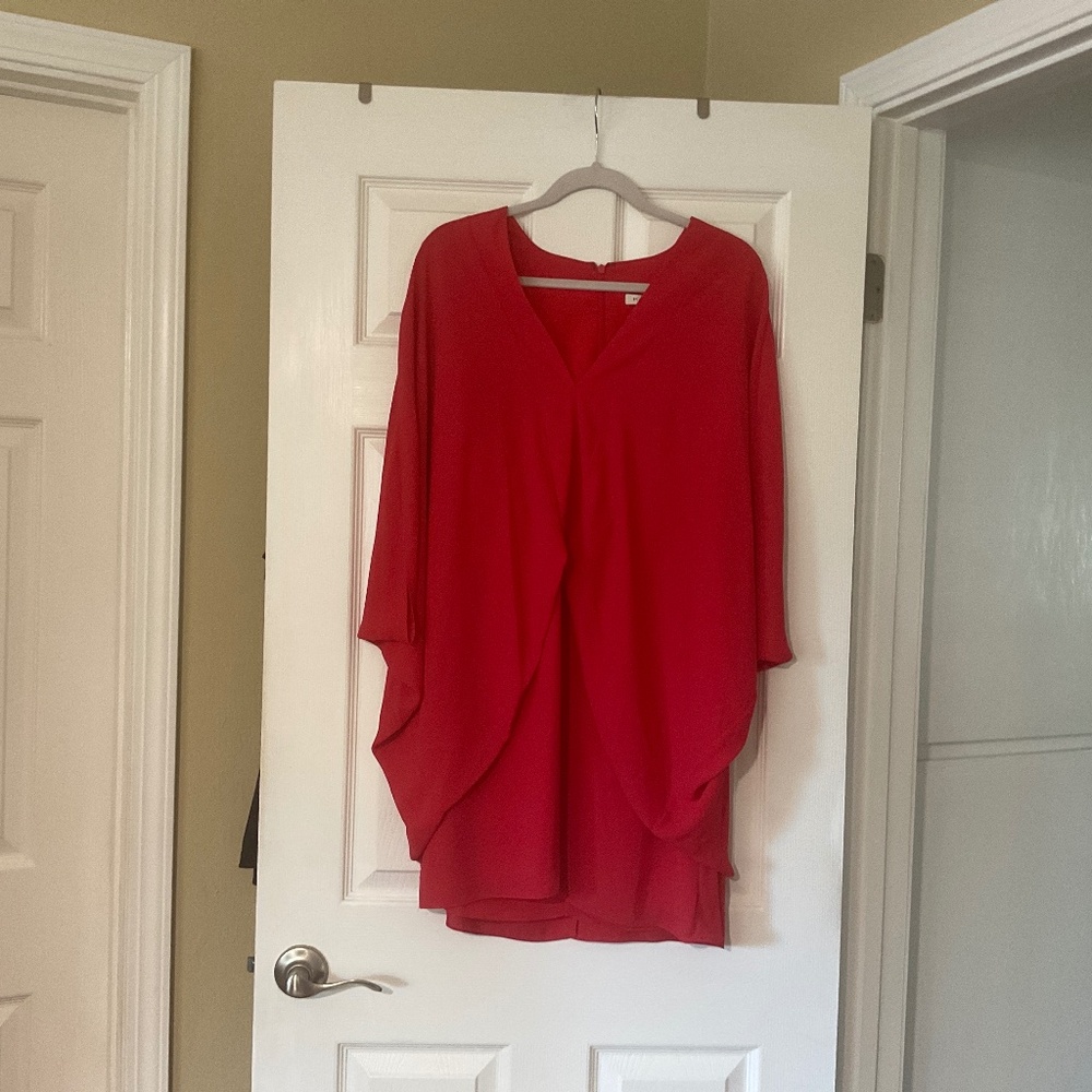 Halston Red Dress in Size 12